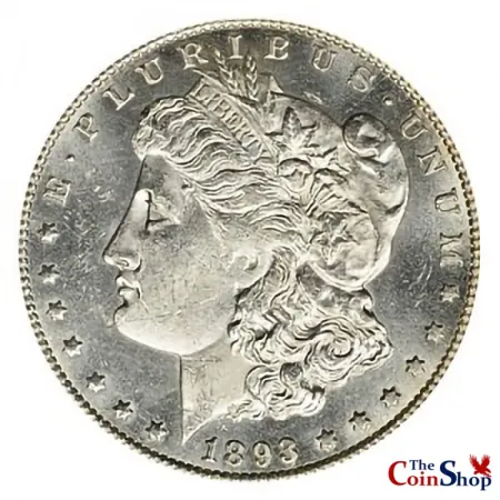 1893-CC Morgan Silver Dollar | Collectible Morgan Silver Dollars At