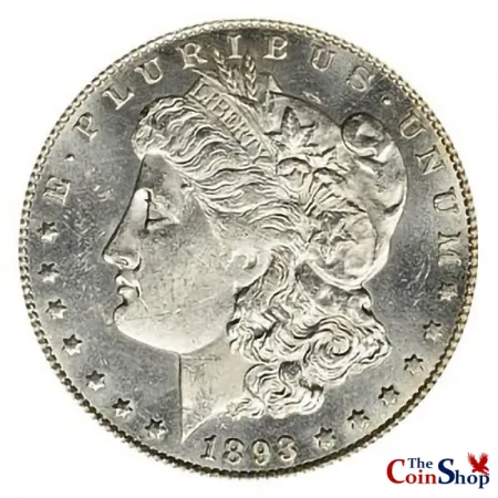1893-CC Morgan Silver Dollar | Collectible Morgan Silver Dollars At Wholesale Prices | The Coin Shop