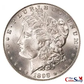 1898-S Morgan Silver Dollar | Collectible Morgan Silver Dollars At Wholesale Prices | The Coin Shop