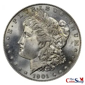 1901-S Morgan Silver Dollar | Collectible Morgan Silver Dollars At Wholesale Prices | The Coin Shop