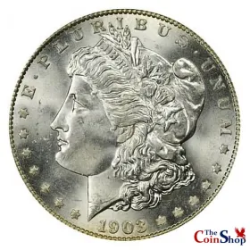 1903-O Morgan Silver Dollar | Collectible Morgan Silver Dollars At Wholesale Prices | The Coin Shop
