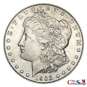 1903-S Morgan Silver Dollar Key Date | Collectible Morgan Silver Dollars At Wholesale Prices | The Coin Shop