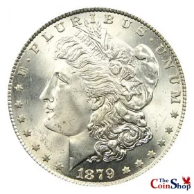 1879-P Morgan Silver Dollar | Collectible Morgan Silver Dollars At Wholesale Prices | The Coin Shop