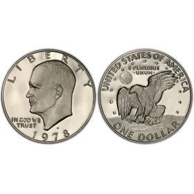 1978-S Eisenhower Dollar CN-CLAD