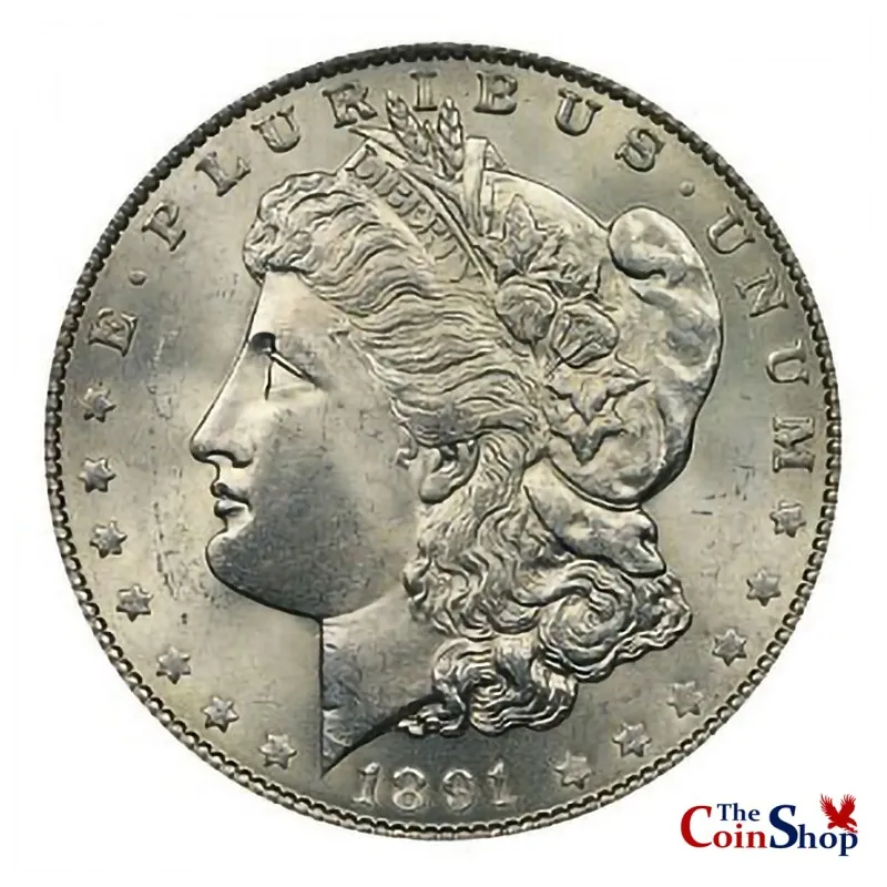 1891P Silver Dollar Collectible Silver Dollars At