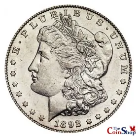 1892-S Morgan Silver Dollar | Collectible Morgan Silver Dollars At Wholesale Prices | The Coin Shop