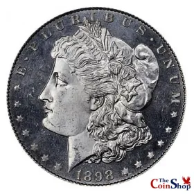 1898-P Morgan Silver Dollar | Collectible Morgan Silver Dollars At Wholesale Prices | The Coin Shop