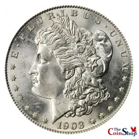 1903-P Morgan Silver Dollar | Collectible Morgan Silver Dollars At Wholesale Prices | The Coin Shop